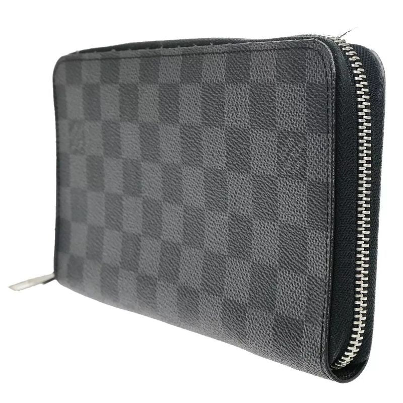 Louis Vuitton Zippy Organizer Damier Graphite Long Wallet 81 Bs093 — view 5