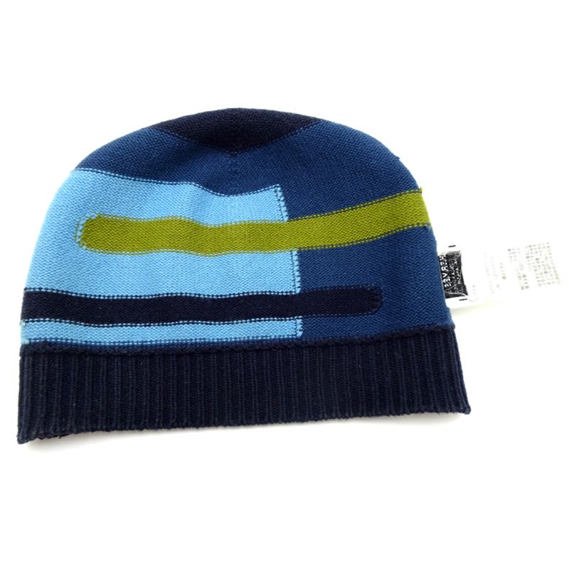 Hermes Knit Navy Cap — view 4
