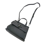 Gucci Daily Bamboo 2-Way Handbag Black Shoulder Leather — view 9