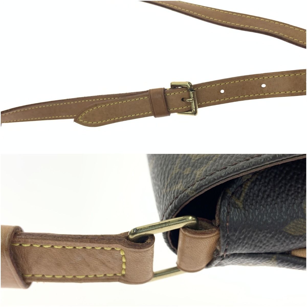 Louis Vuitton Monogram Musette Salsa Short Shoulder Bag Brown — view 3