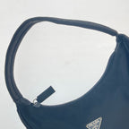 Prada Handbag Mini Triangle Logo Plate Mv515 Black — view 8