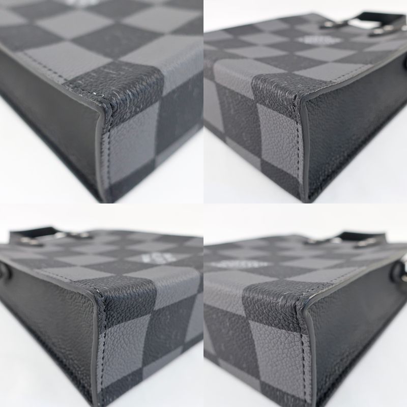 Louis Vuitton Sac Plat XS Damier Checkerboard Black — view 7