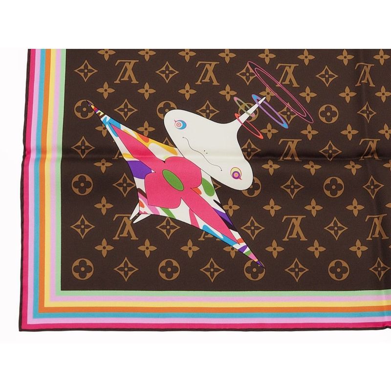 Louis Vuitton Tm Carre 70 Super Flat Character Panda Monogram — view 6