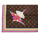 Louis Vuitton Tm Carre 70 Super Flat Character Panda Monogram — view 6