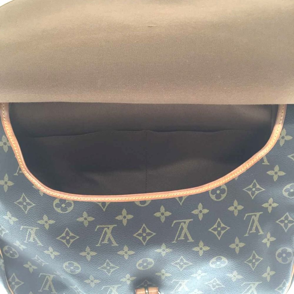 Louis Vuitton Bag Shoulder Monogram Saumur — view 6