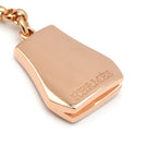 Hermes Earrings Kelly Clochette 18K Pink Gold Rose 750 AU Drops — view 5