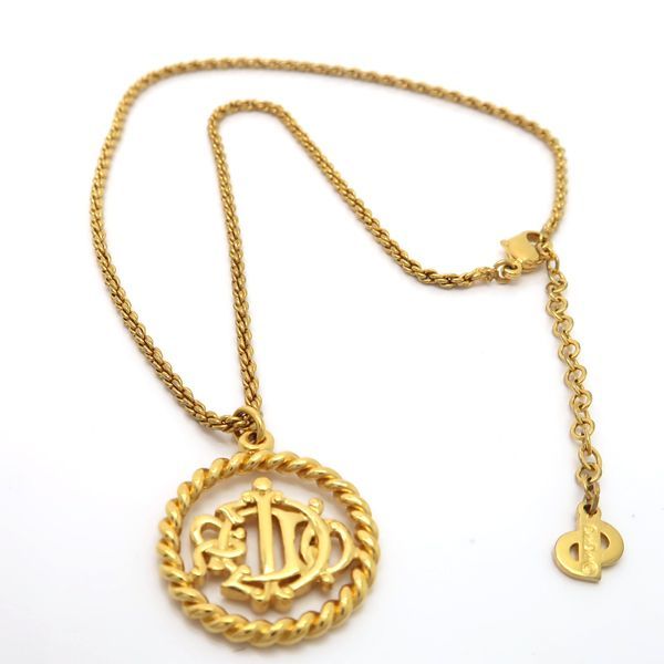 Christian Dior Necklace GP Logo Vintage — view 4