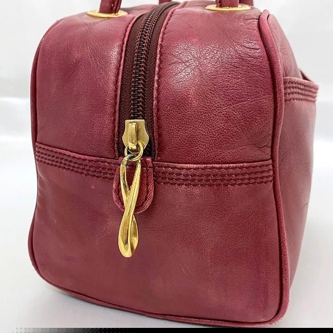 Loewe Handbag Bordeaux Anagram Nappa Leather — view 9