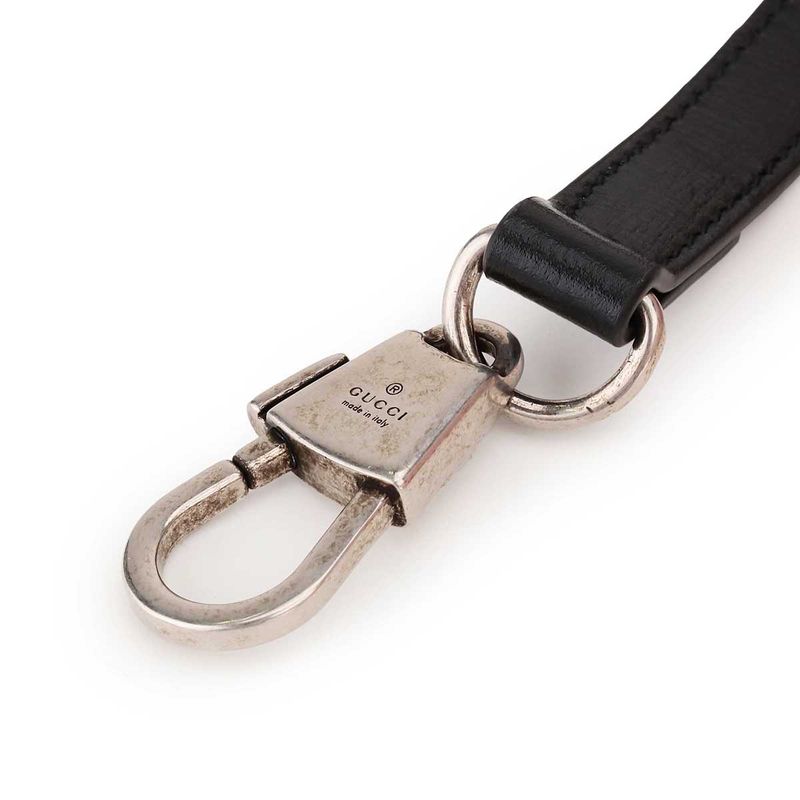 Gucci Shoulder Bag GG Supreme Black Gray — view 8