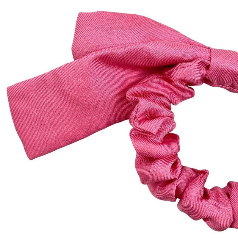 Chanel Aa9064 Logo Silk Ribbon Chou Pink Hair Accessory — view 7