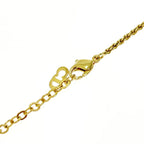 Christian Dior GP Emblem Necklace Gold — view 7