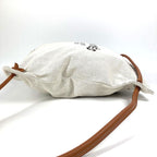 Hermes Backpack Aline MM Toile Chevron Beige — view 3