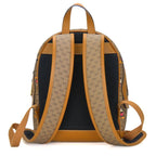 Gucci Backpack Daypack Small GG Supreme Canvas Brown Camel — view 3