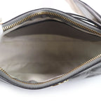 Gucci GG Matelasse Leather 2-Way Shoulder Bag Grey Storage — view 8