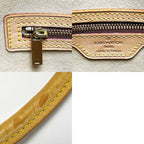 Louis Vuitton Monogram Looping Brown Handbag Gold Hardware — view 5