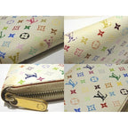 Louis Vuitton Zippy Wallet Long Multicolor Bron Rich Pink — view 2