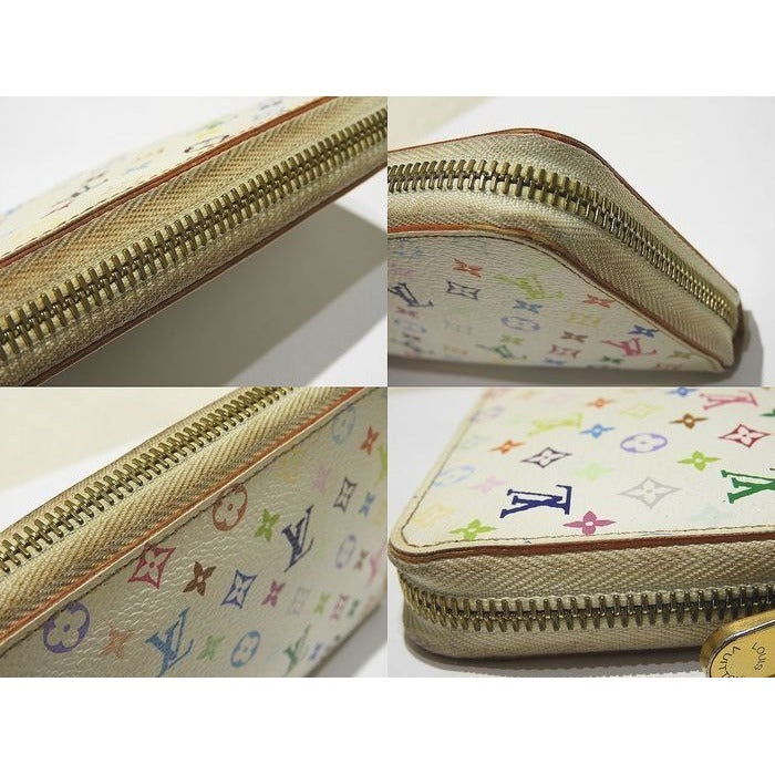 Louis Vuitton Zippy Wallet Long Multicolor Bron Rich Pink — view 3