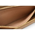 Gucci Wallet Zip Around GG Supreme Horsebit Print Brown Beige — view 8