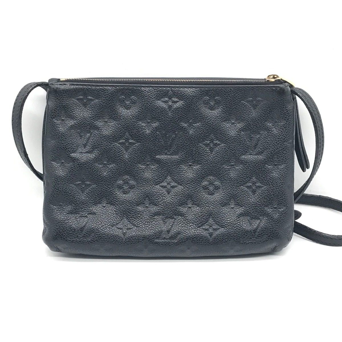Louis Vuitton Monogram Empreinte Twice Shoulder Bag Noir Price Negotiation — view 2