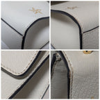 Gucci Leather Bi Star White Padlock Chain Shoulder Bag — view 6