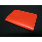 Celine Leather L-shaped Zipper Coin Purse Orange — view 2