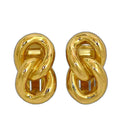 Dior Earrings Gold Chain