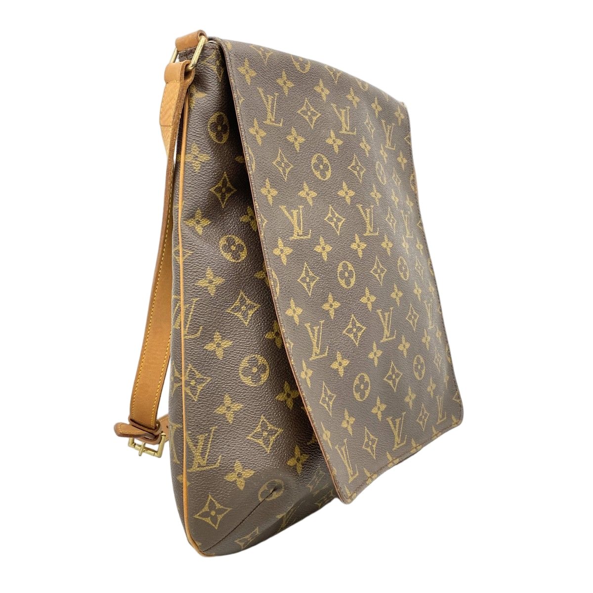 Louis Vuitton Shoulder Bag Monogram Musette Brown — view 2