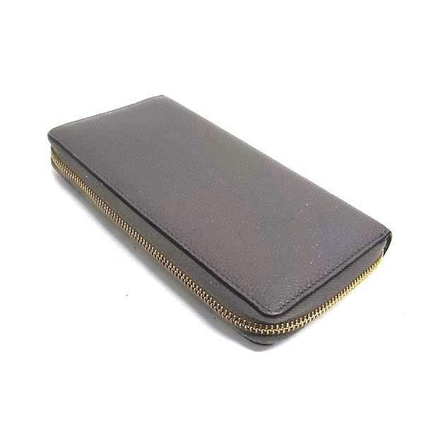 Gucci Wallet Zumi Gray Leather Zip Around — view 3