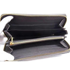 Gucci Wallet Zumi Gray Leather Zip Around — view 4