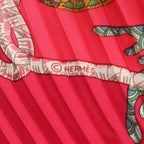 Hermes Scarf Carre Plisse Grands Fonds Silk — view 2