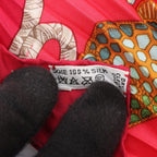 Hermes Scarf Carre Plisse Grands Fonds Silk — view 3