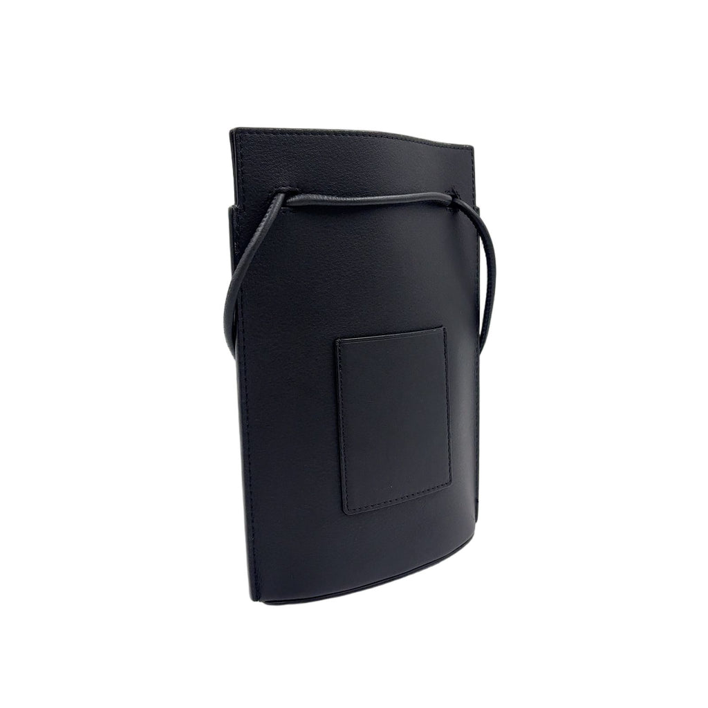 Loewe Dice Pocket with Customization Leather Black Shoulder Bag Gold — view 2