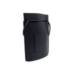 Loewe Dice Pocket with Customization Leather Black Shoulder Bag Gold — view 2