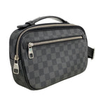 Louis Vuitton Belt Bag Damier Graphite Ambler Black — view 2
