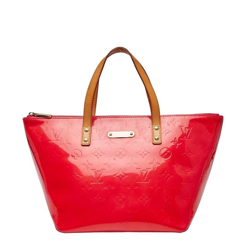 Louis Vuitton Monogram Vernis Bellevue PM Rose Pop Patent Leather