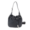 Gucci 001 Leather Shoulder Bag Black