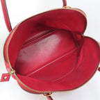 Hermes Bolide 31 Rouge Taurillon Shoulder Bag Gold Hardware — view 9