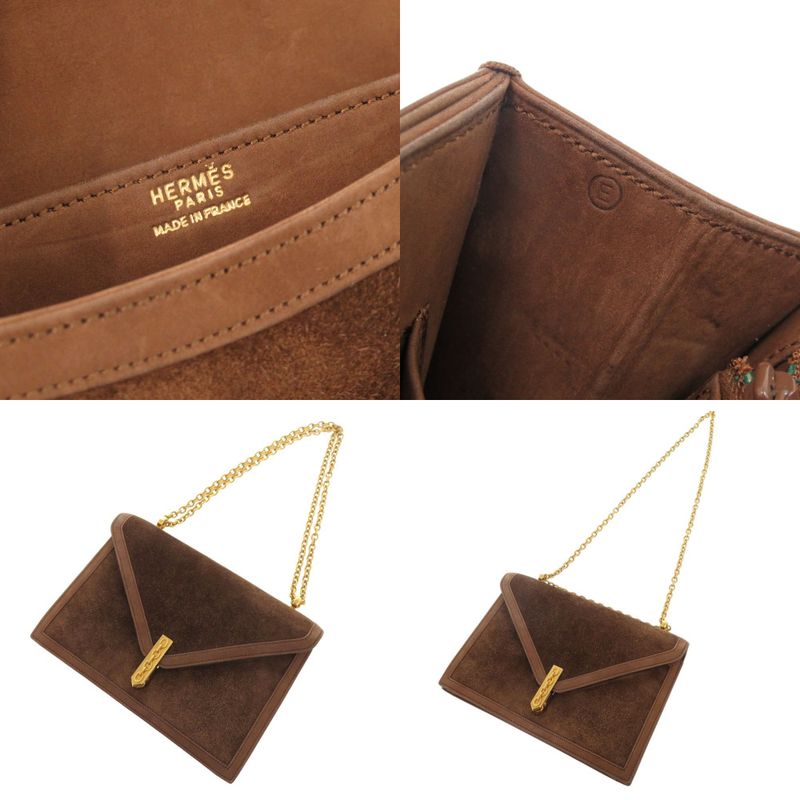 Hermes Alcazar Dobris Brown Stamped 0 E Shoulder Bag 0156 — view 7