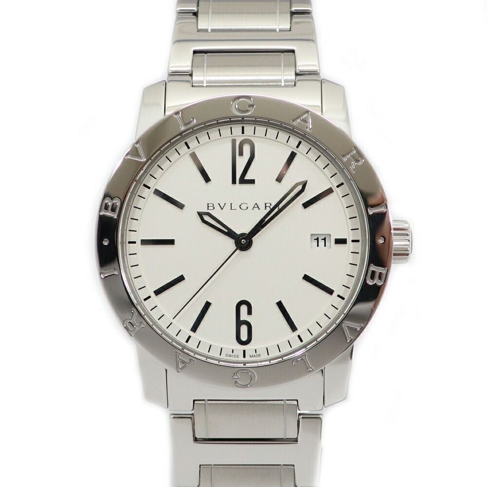Bvlgari Silver Box and Paper Automatic Watch