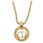 Christian Dior CD Logo Chain Necklace — view 2