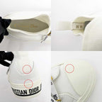 Dior Sneakers Walkn White Size 38 Lace Logo Shoes — view 9