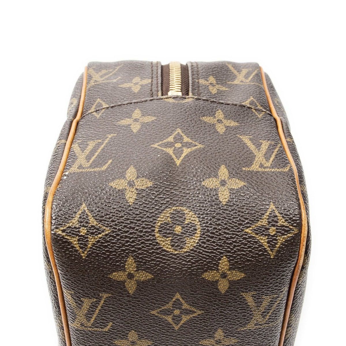 Louis Vuitton Cite Brown Monogram Canvas Messenger Bag — view 7