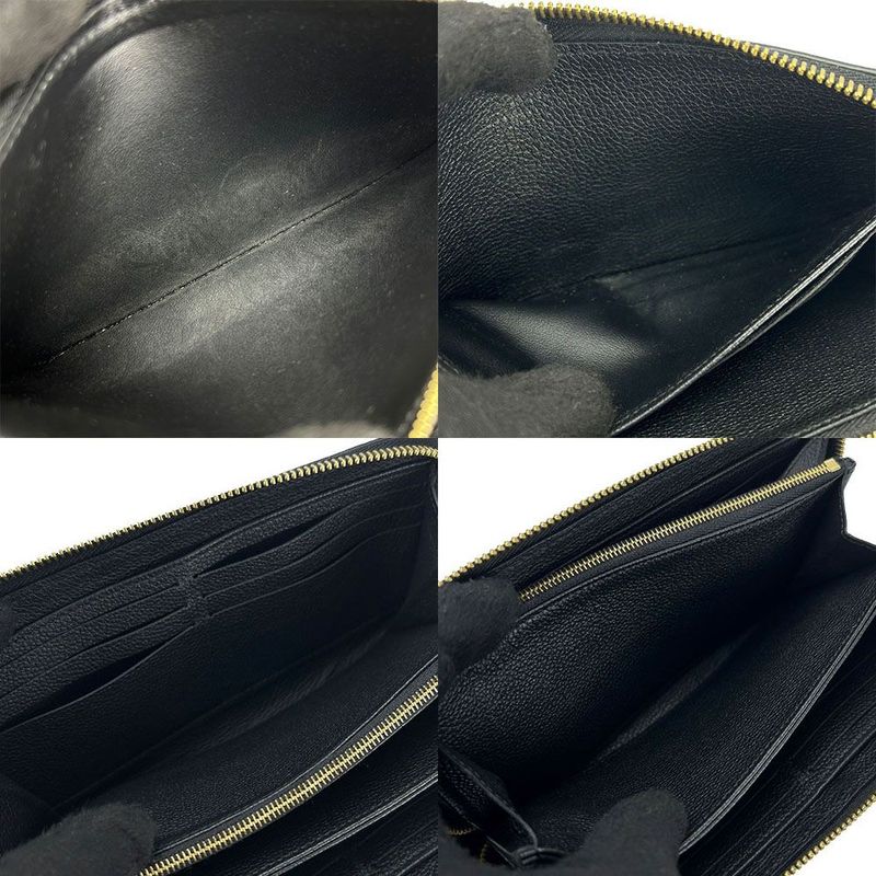 Louis Vuitton Round Zipper Long Wallet Zippy Monogram Empreinte — view 7
