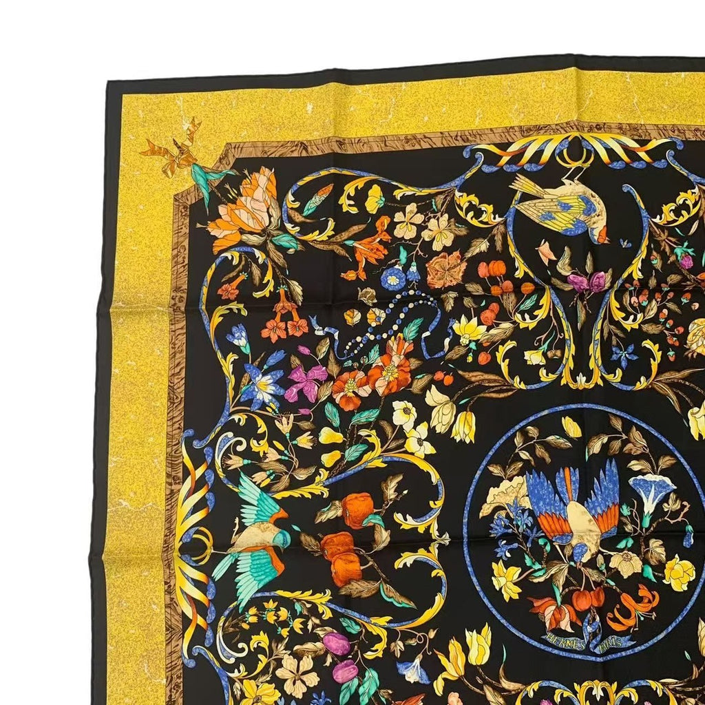 Hermes Carre 90 Pierres D' Orient Et Occident Oriental Stone and Western — view 2