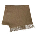 Hermes Rectoverso Muffler Cashmere Beige Brown Shawl Logo Reversible Scarf