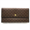 Celine Macadam Triomphe Wallet Brown