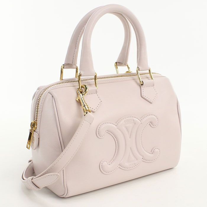 Celine Small Boston Triomphe Handbag Calf