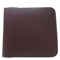 Hermes Zipengo Verso Bifold Wallet Compact Color Gold