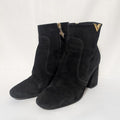 Louis Vuitton Skyline Ankle Boots Suede Black