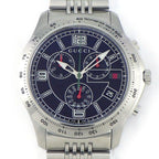 Gucci Watch G-Timeless 126.2 Black Dial Date Chronograph Small Second
